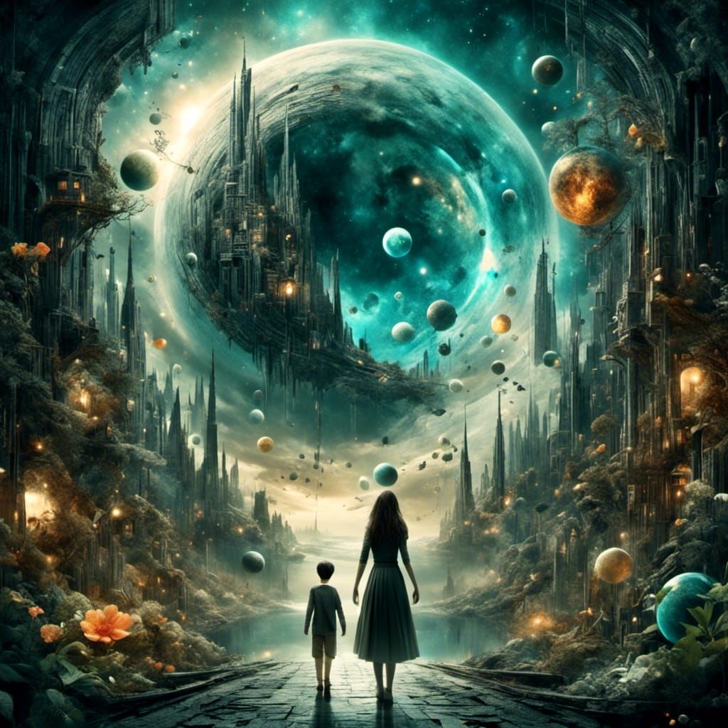 Surreal Journey into Distant Space