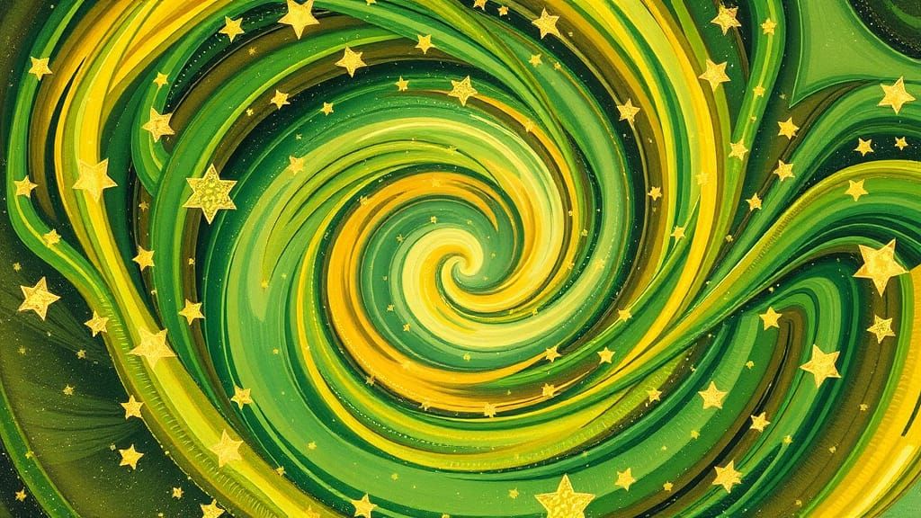 Whirly Stars in a Deep Linear Cylinder Effect