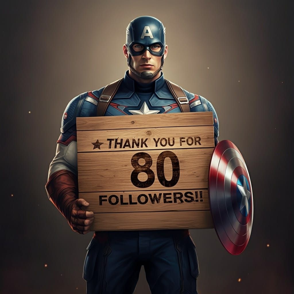 Rustic Captain America Shield in Wood Grain Style