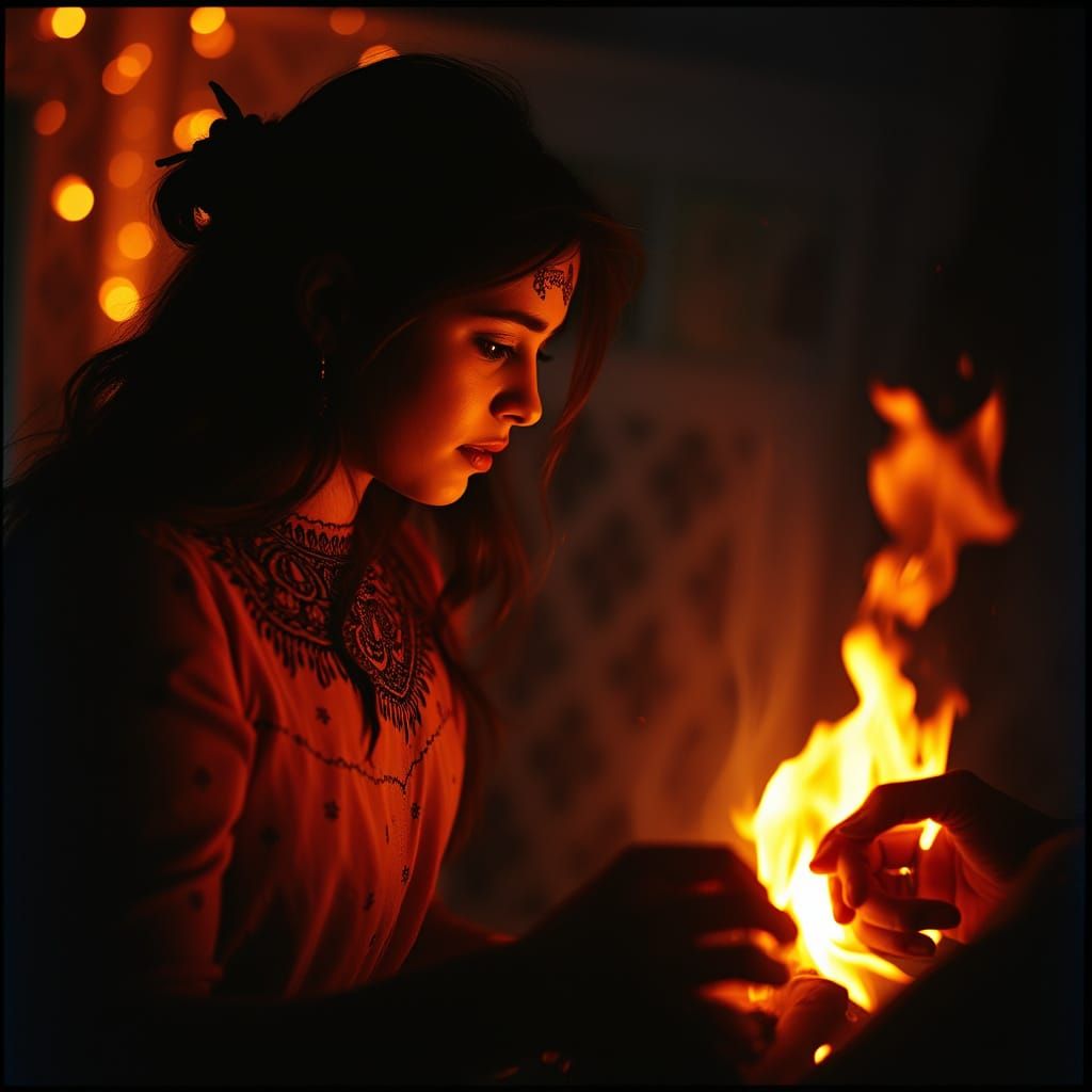 Henna Art: Bonfire Fairytales & Punch-Drunk Luck