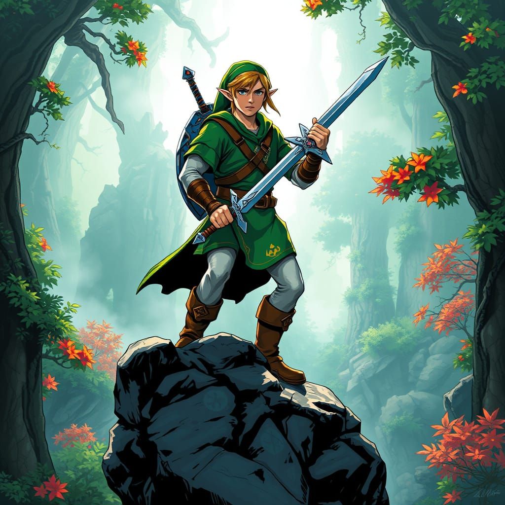 Heroic Link in Ancient Forest