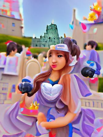Dreamy Disney Castle in the Sky