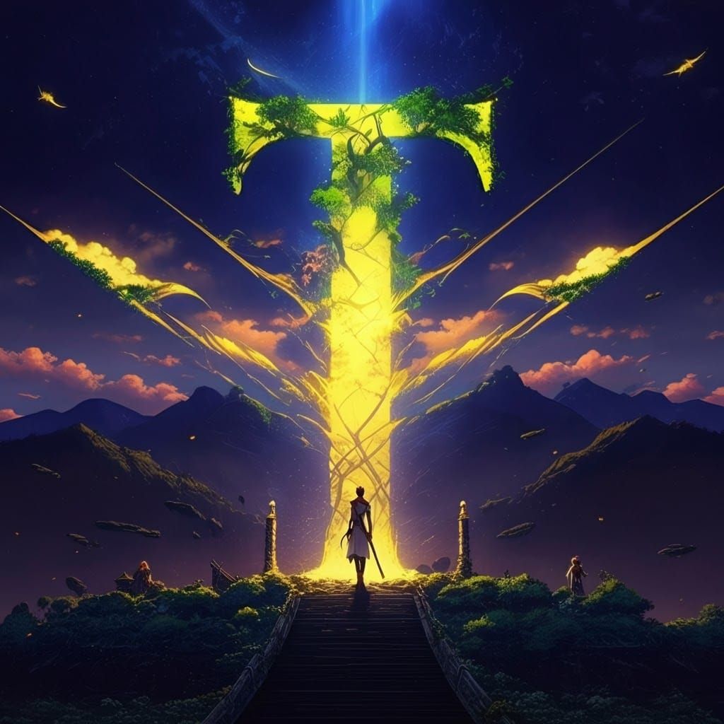 Anime Xianxia Title Design: The Immortals