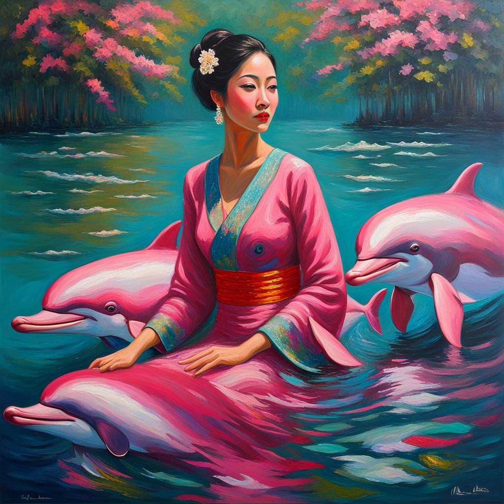 Pink Dolphins from Hong Kong Fantasy 4