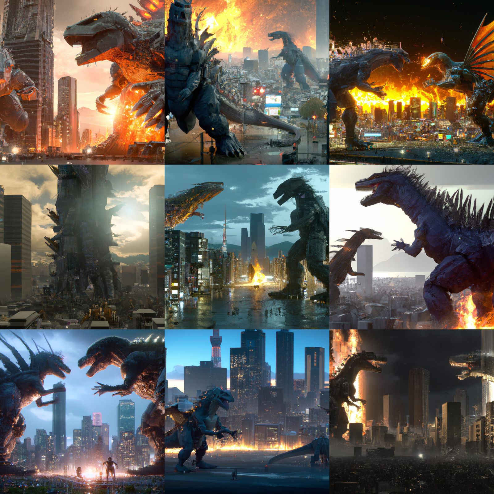 Godzilla vs Mechagodzilla: Epic Kaiju Battle