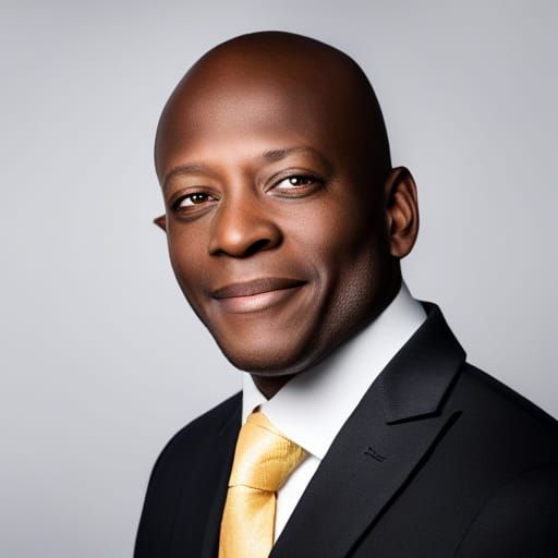 Professional Headshot of a Black Man