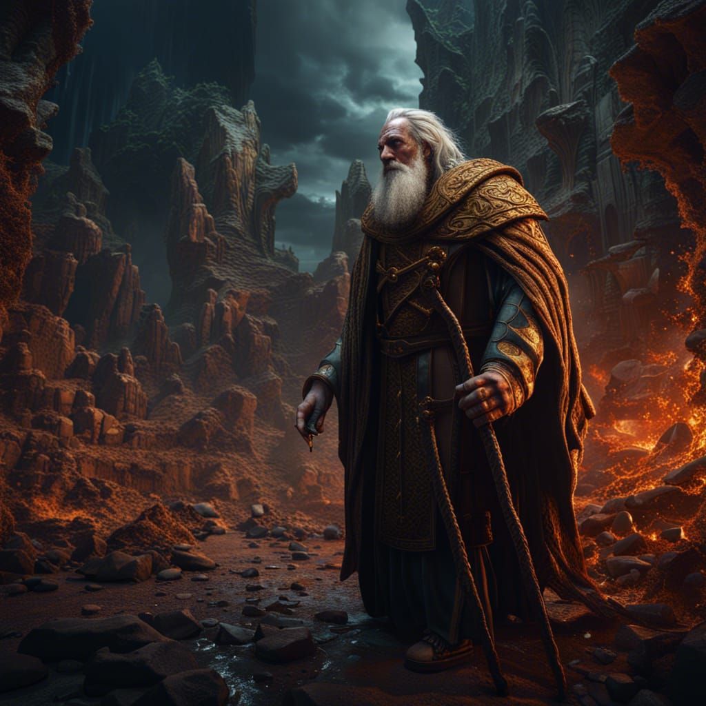 Moses and Ten Plagues: Fantasy Concept Art