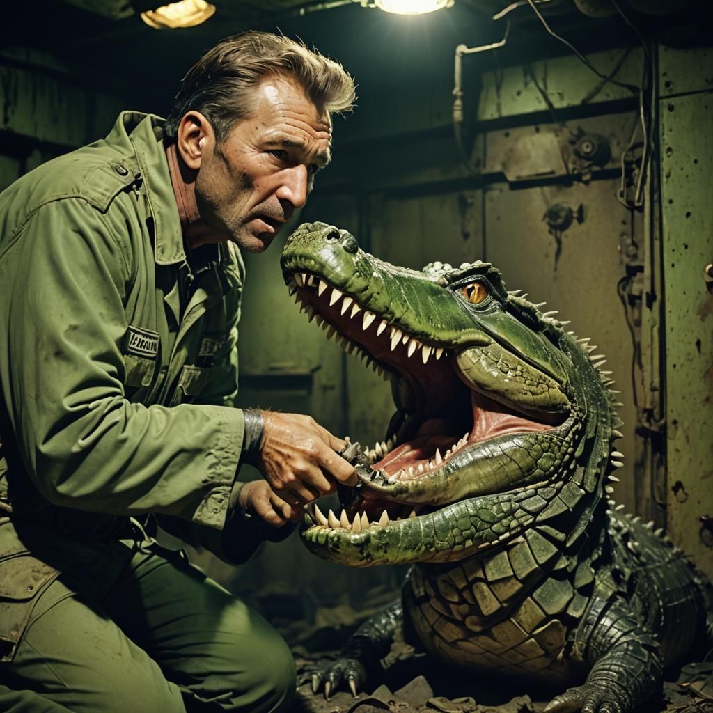 Alligator Inspector Finds Teeth Marks on Nuclear Bomb