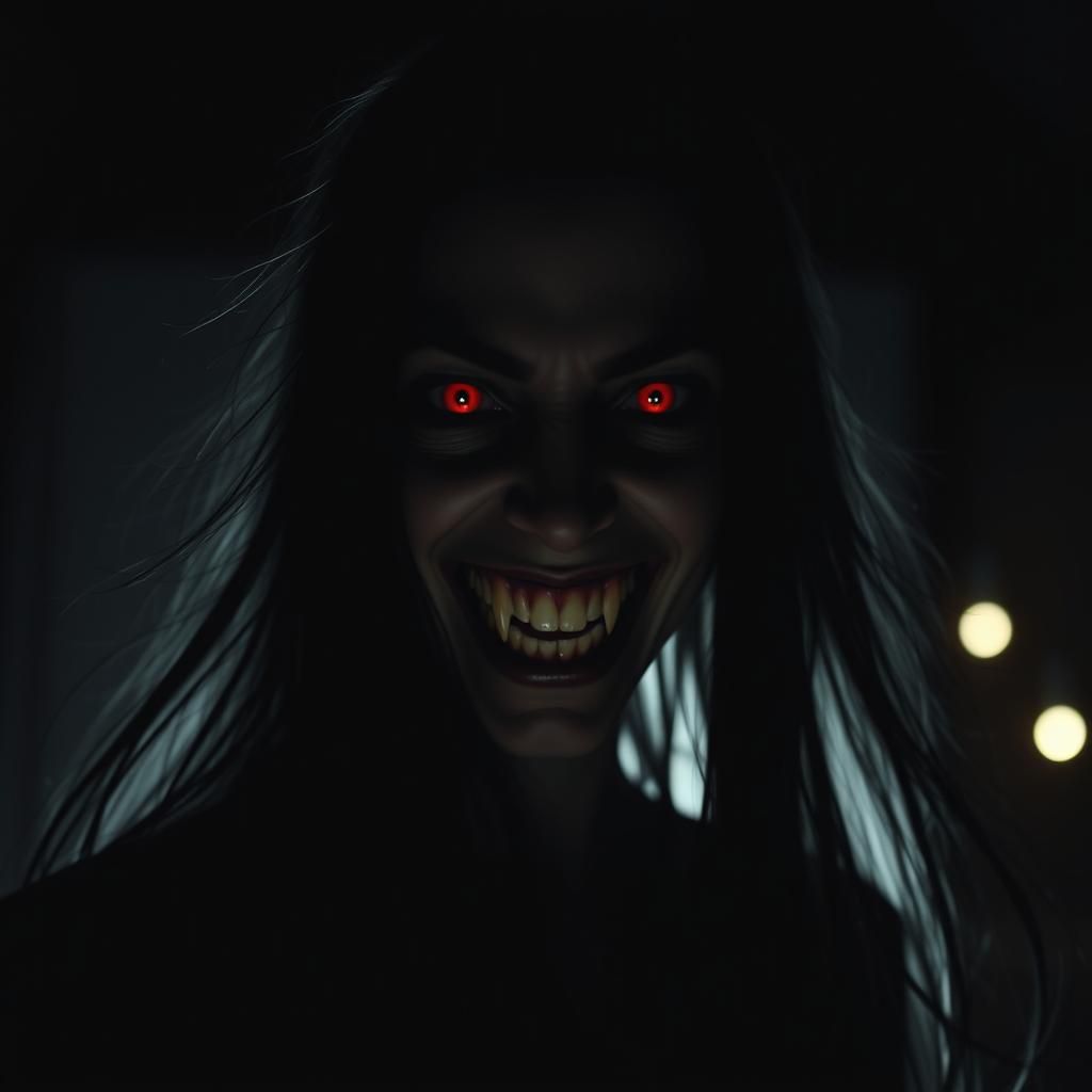 Terrifying Woman Embodiment of Eldritch Horror