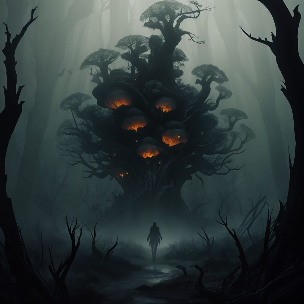 Feywild Horror in Doré Style