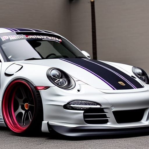 Liberty Walk Porsche 911 Modified Concept
