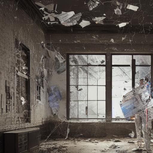 Shattered Reflections: Political Concept Art in Abandoned Al...