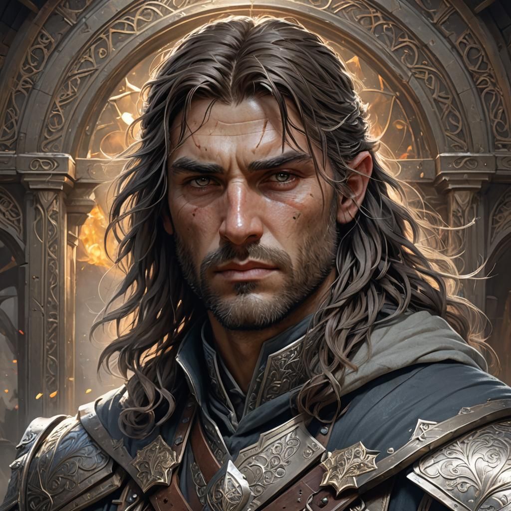 Beregond of Gondor: Detailed Portrait