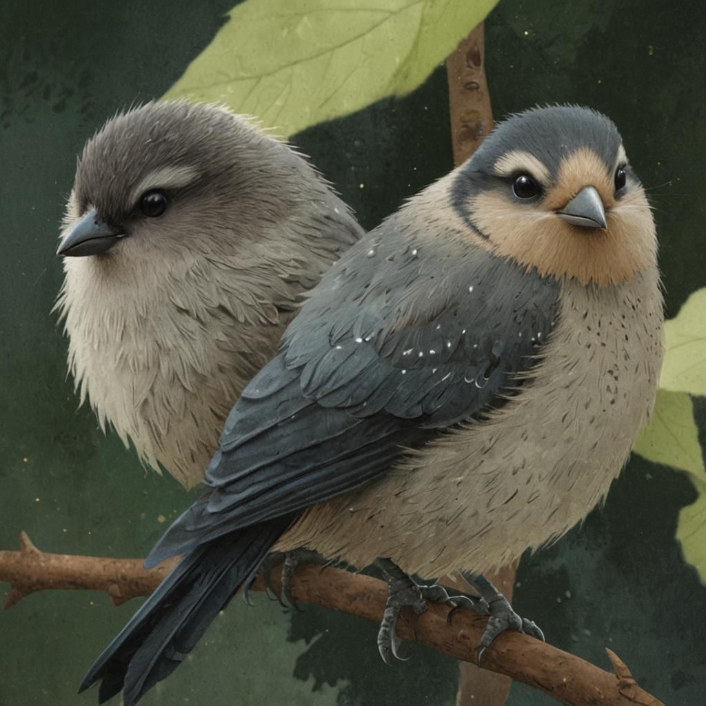 Dramatic Storybook Illustration in a Whimsical Style