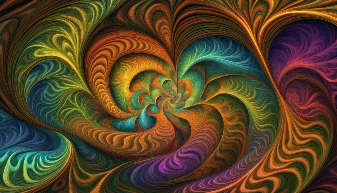 Fractal Woods with Repeating Patterns