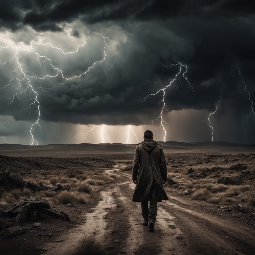 Surviving the Apocalypse in a Desolate Wasteland