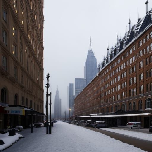Kista Under Snow: Professional Photography