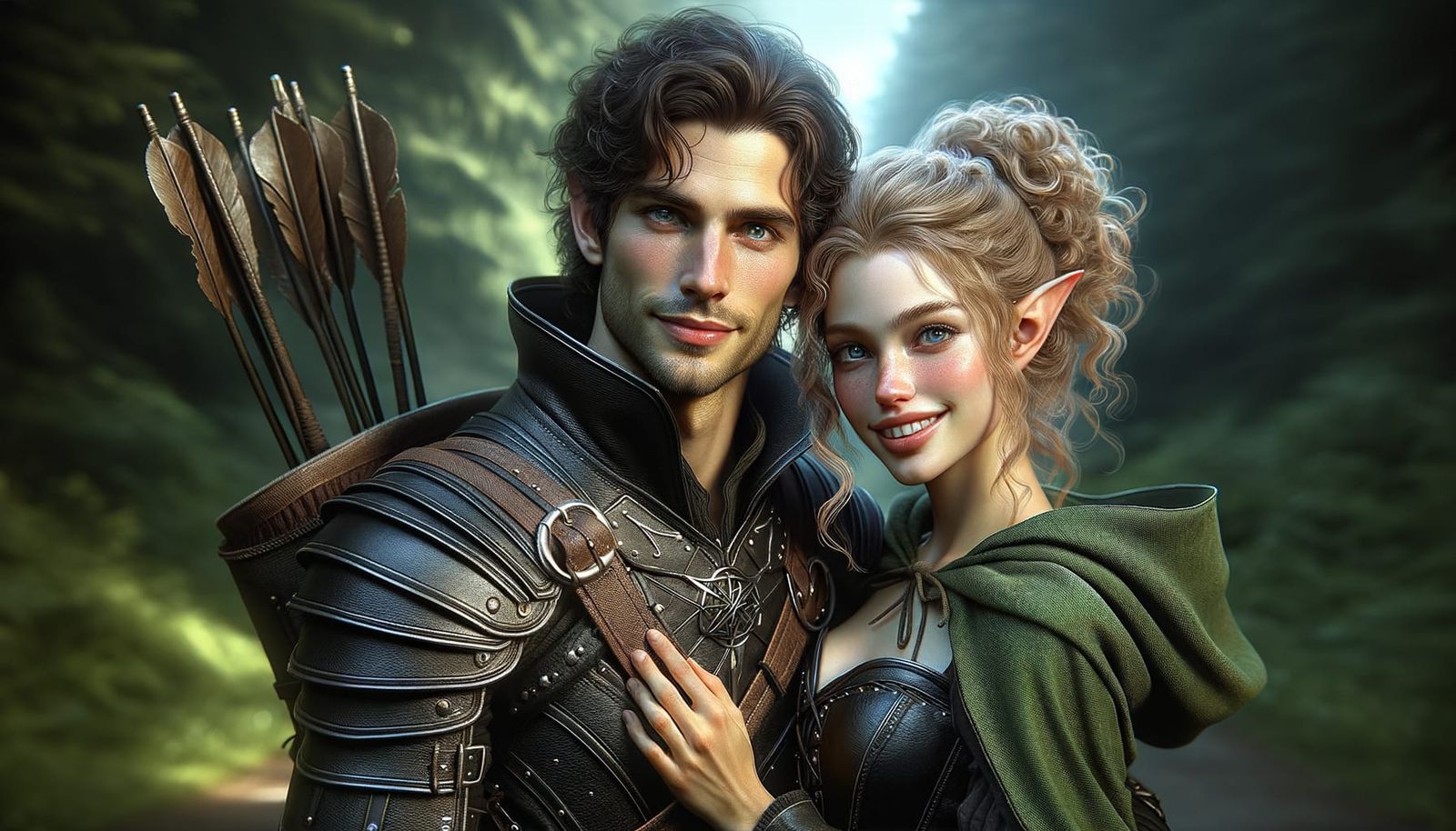 Ranger and Elf on Wilderness Adventure