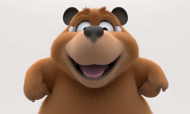 Capybara Disco Dancer in Pixar-Style 3D Art