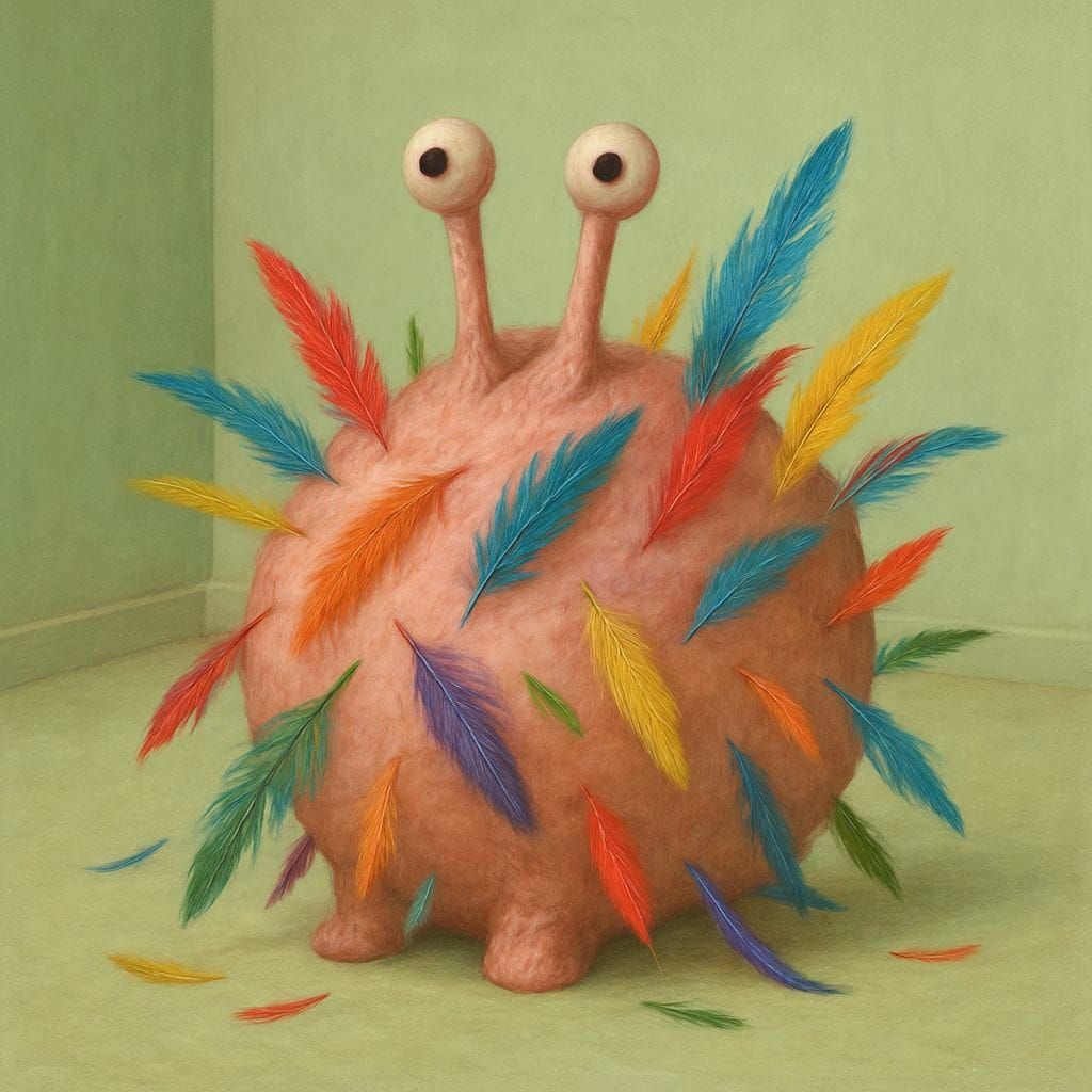 Strange creature named a Sarcoidopterus (Greek sarcoid=flesh...