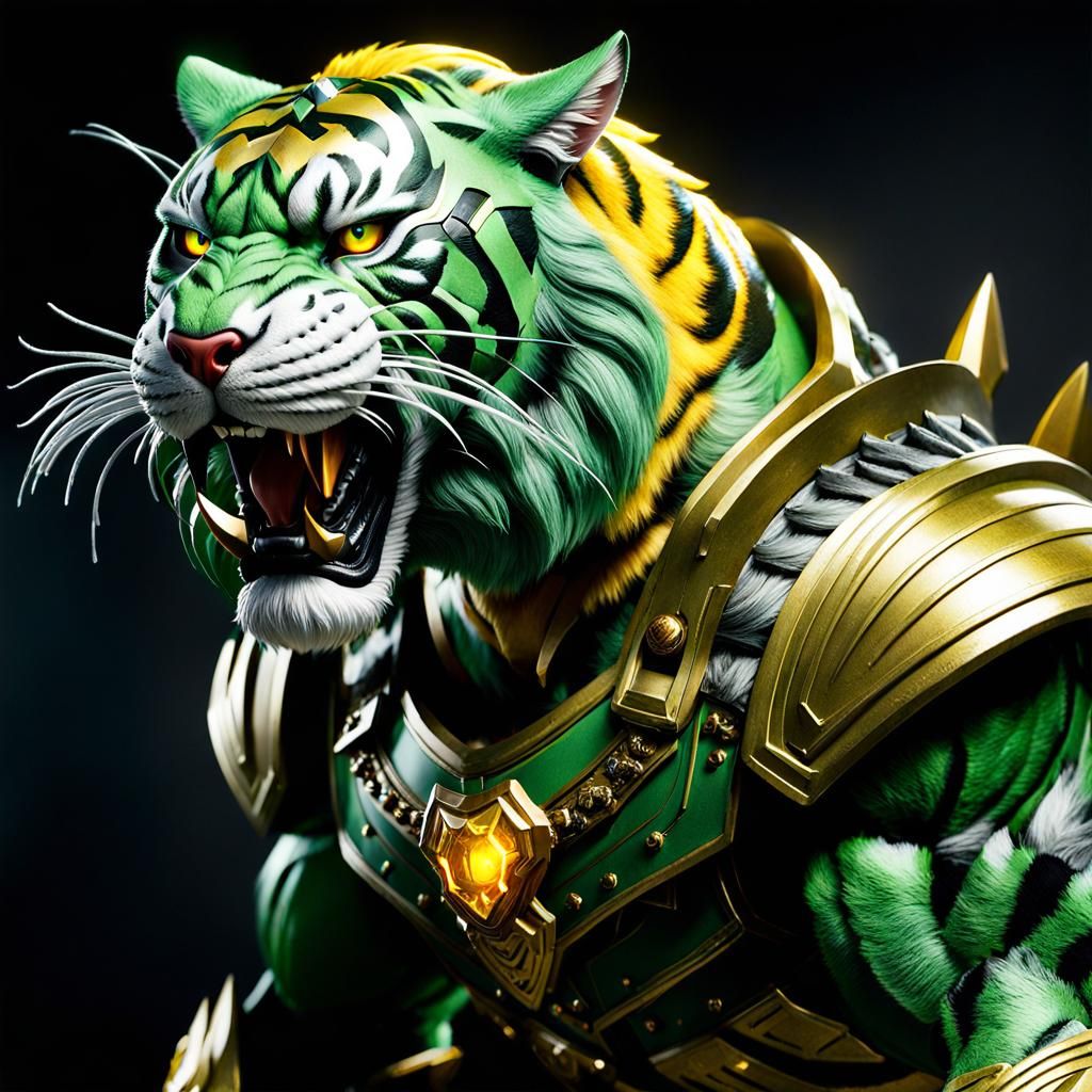 Battle Cat: Armored Tiger in Photorealistic CGI