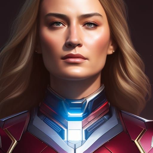 Look-A-Like Concept: _ Avengers: Endgame (2019) - Brie Larson as Carol Danvers, Captain Marvel #4