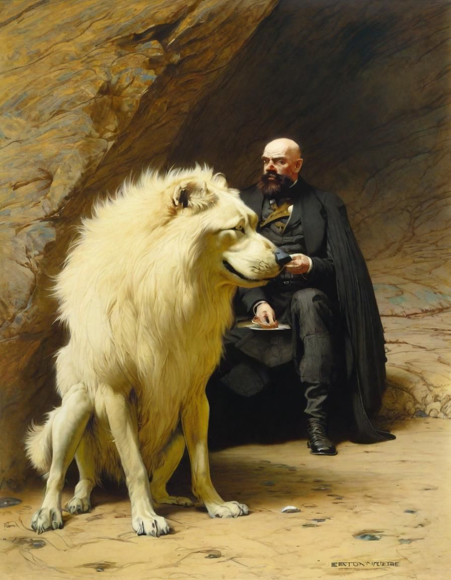 Victorian Era Animal Painting