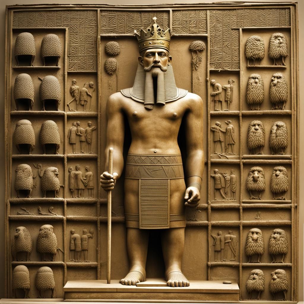 King Nimrod in Bronze Age Babylon