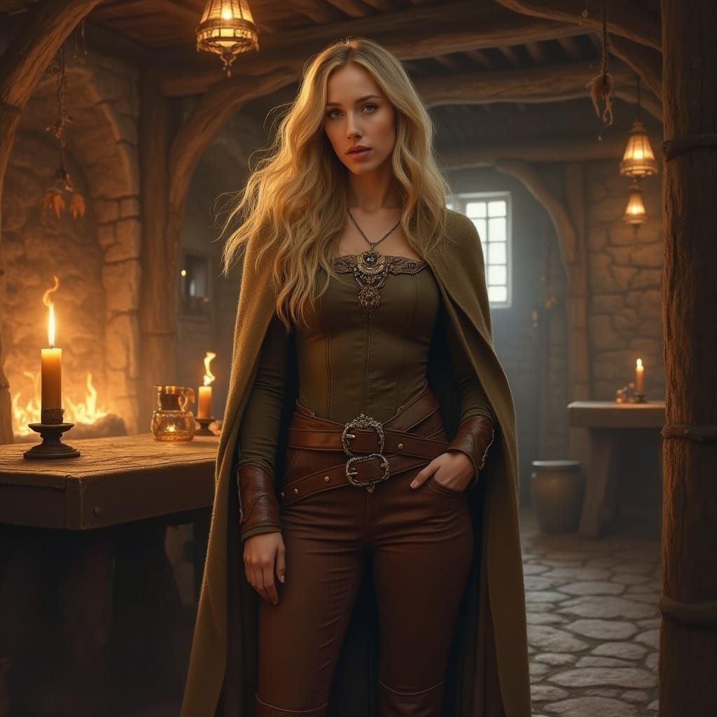 Rustic Tavern Beauty in Earthy Style