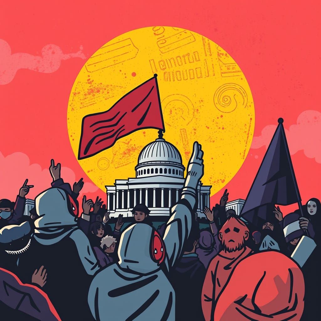 A Dystopian Future Where Democracy Fades