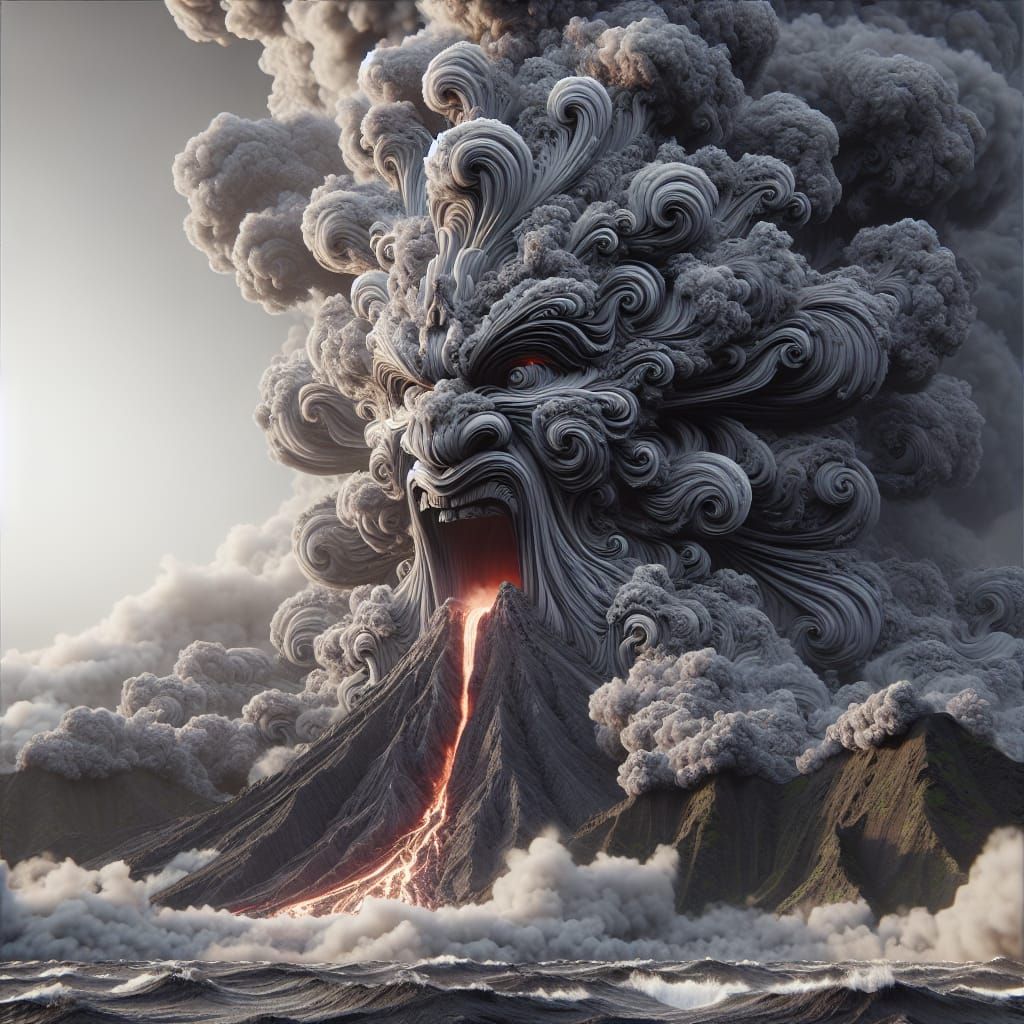 ANGRY VOLCANO GOD 1