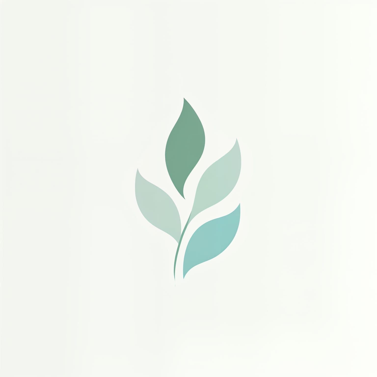 Elegant Wellness Logo in Nature-Inspired Design