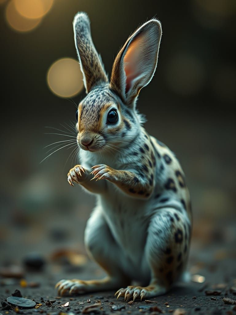 Squabbit - squirrel rabbit hybrid