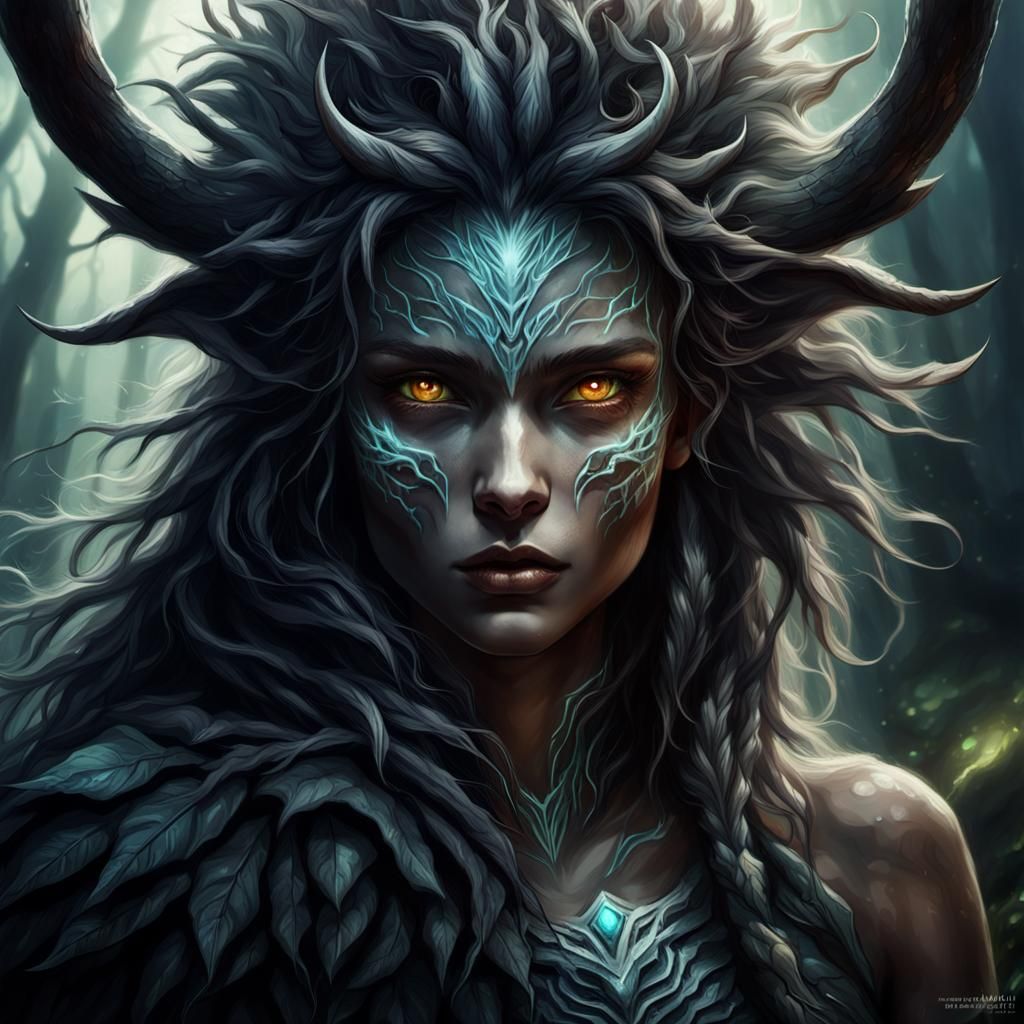 Faerilith: Hyper-realistic Dark Fantasy Forest Spirit