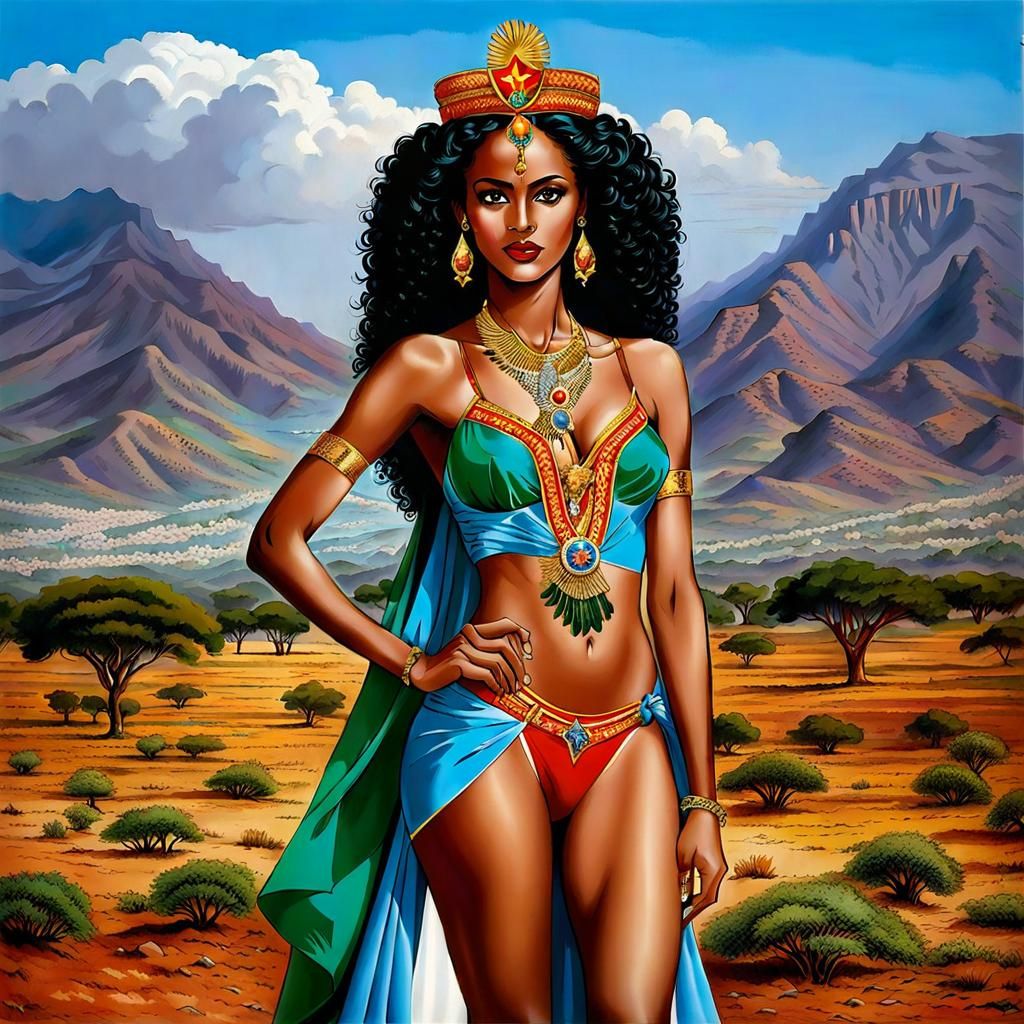 Eritrea as a Woman