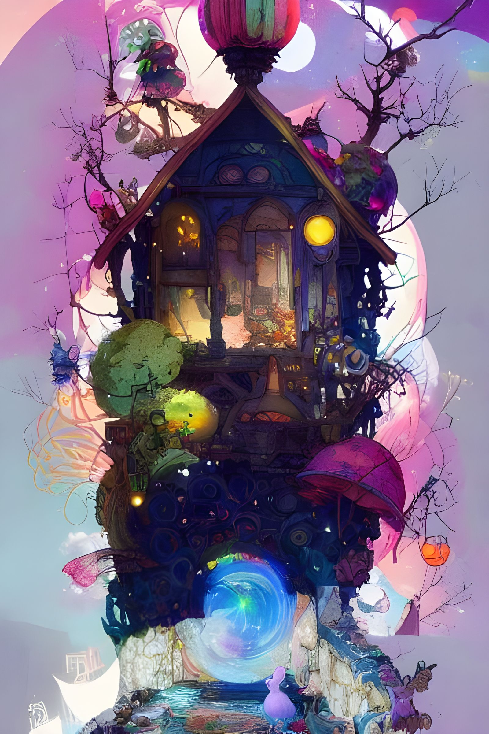 Magical Portal to Another Dimension: Digital Art