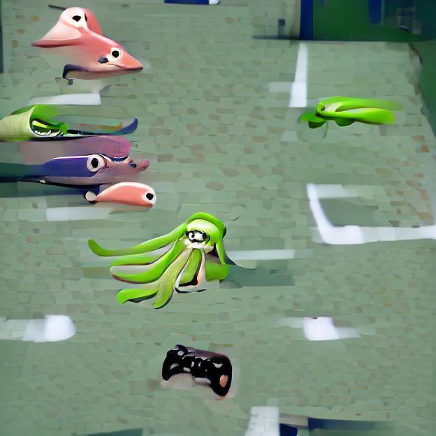 Squid Game AI Image