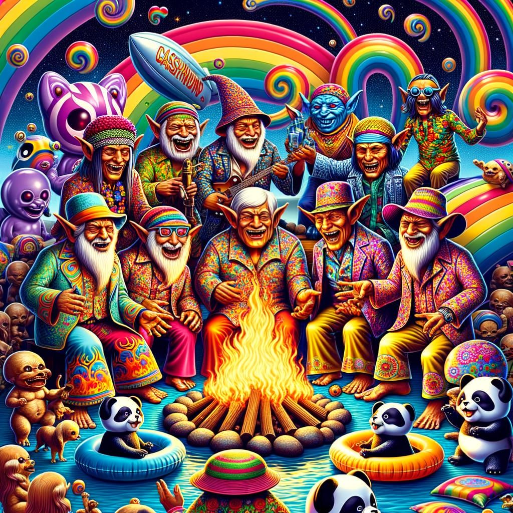 Goblins, Traffic Wardens, and Space Pandas Unite in Psychede...