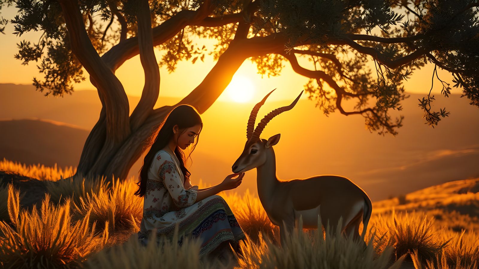 🌐 A Blind Girl from Palestine