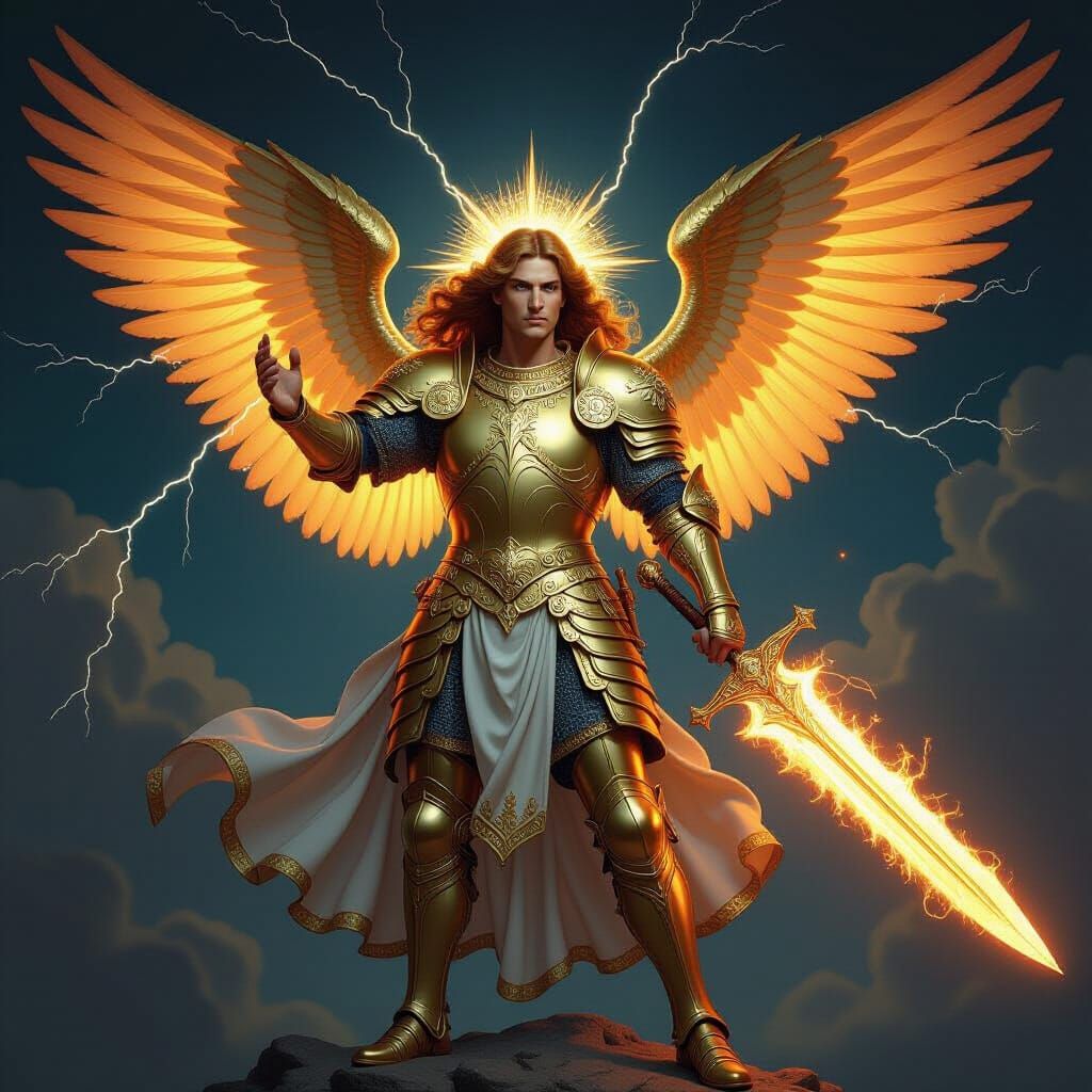 Archangel Michael, Warrior of Divine Justice