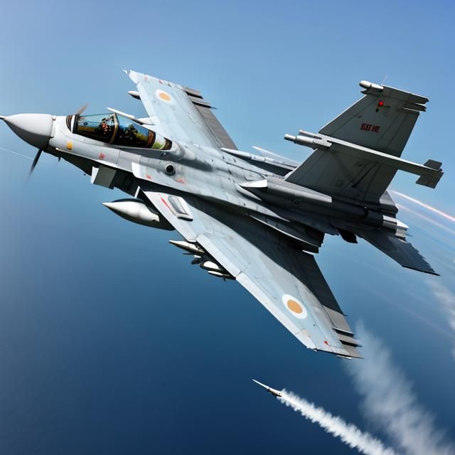 Eurofighter Jet Realistic AI Rendering