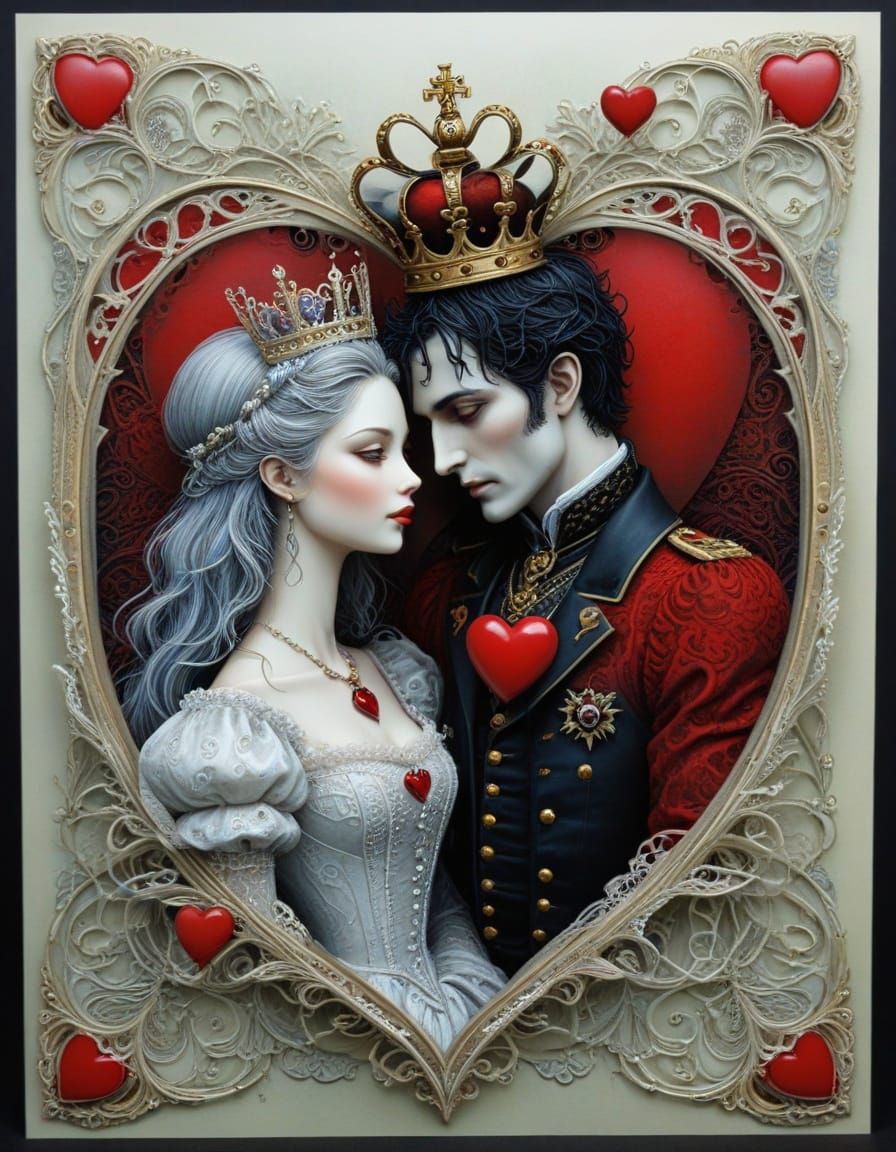 The King and Queen of Hearts