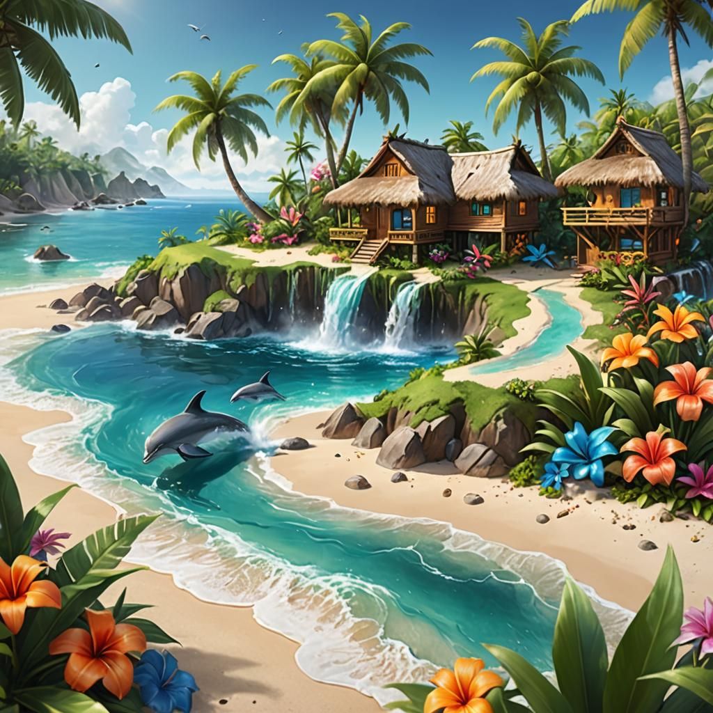 Coconut Island: A Miniature Tropical Paradise