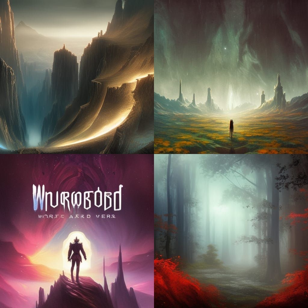 Dark Fantasy World Concept Art in 8K
