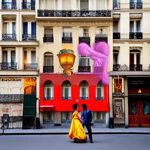 Tango in Paris: Wes Anderson Art Style