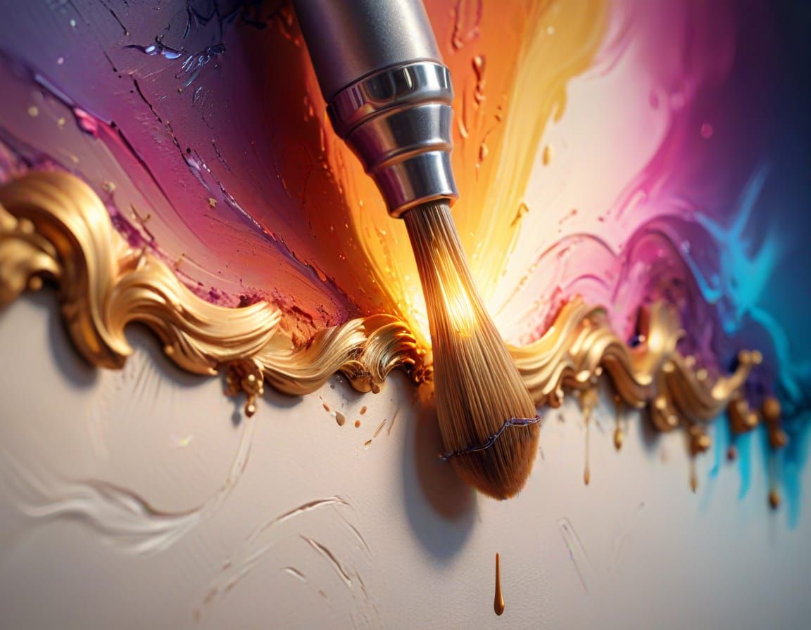 Airbrush Artist Creates Bedroom Wall Mural