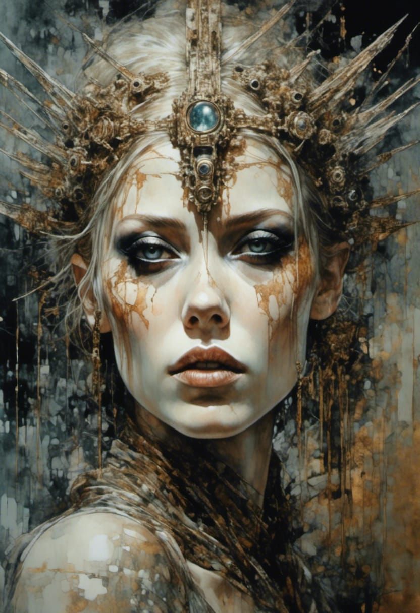 Watercolor Painting of a Weakened Will