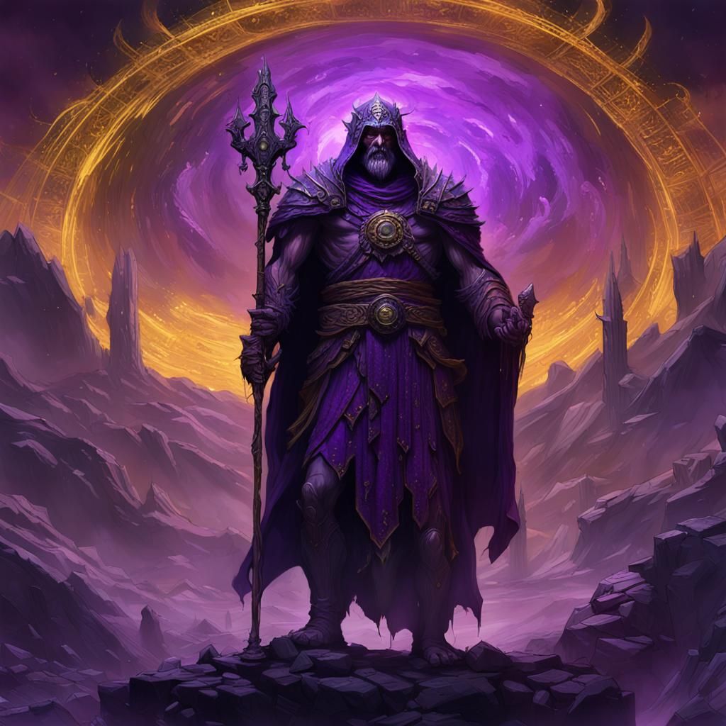 Epic Dark Fantasy God of Death, 8K