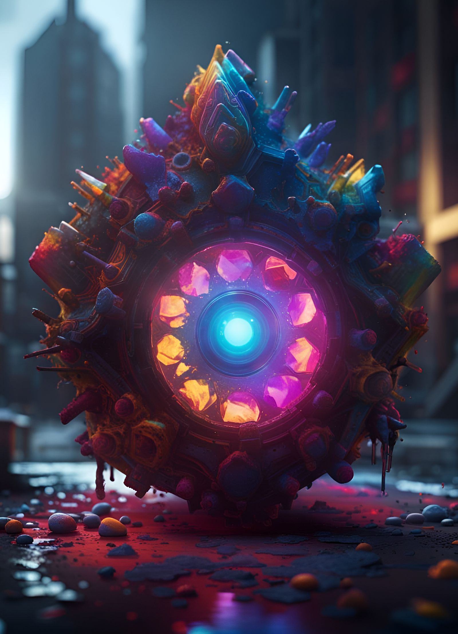 Surreal Contrast: Hyperdetailed Concept Art in Unreal Engine