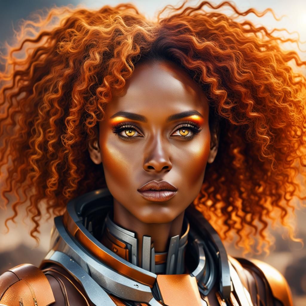 ROBOTS!: Gorgeous Ethiopian Android